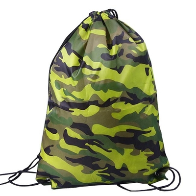 Polyester 210D 0.4cm de Kleine Nylon Drawstring Zakken van CMYK