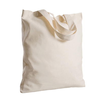 Wit Middel 8 oz 50x2.5cm Katoenen Canvas Tote Bag