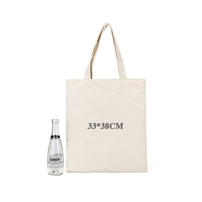 Wit Middel 8 oz 50x2.5cm Katoenen Canvas Tote Bag