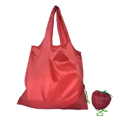 35x55cm OEM 210D 1 Kleur 50cm Nylon Vouwende het Winkelen Zak