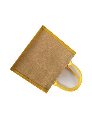 Opnieuw te gebruiken Geen Druk 30x12x30cm 380gsm-Jute het Winkelen Zak