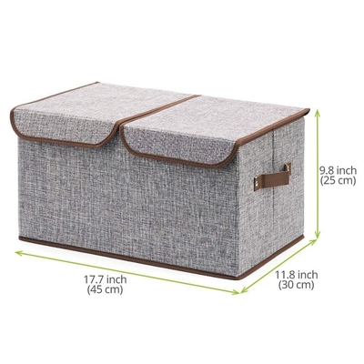 40x40x25cm 80gsm Opvouwbare Vouwbare Stoffendoos