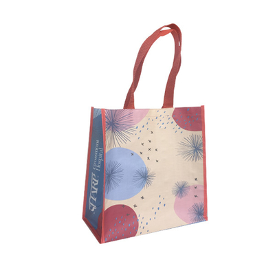 RPET 38x31x16cm 120gsm Gelamineerd Polypropyleen Tote Bags