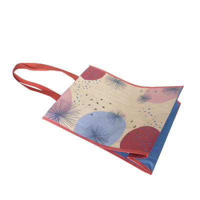 RPET 38x31x16cm 120gsm Gelamineerd Polypropyleen Tote Bags