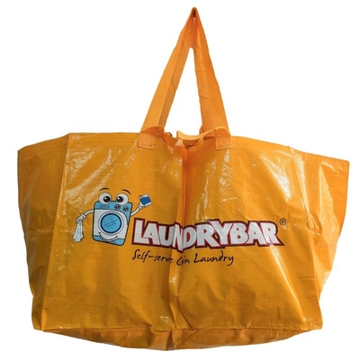 de Gelamineerde pp Geweven Zak van 100gsm CMYK 2.5x60cm 80x37x20cm