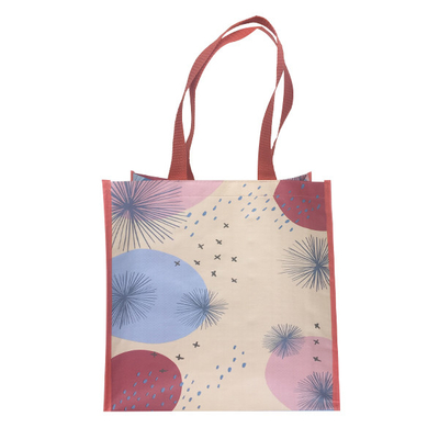 RPET 38x31x16cm 120gsm Gelamineerd Polypropyleen Tote Bags