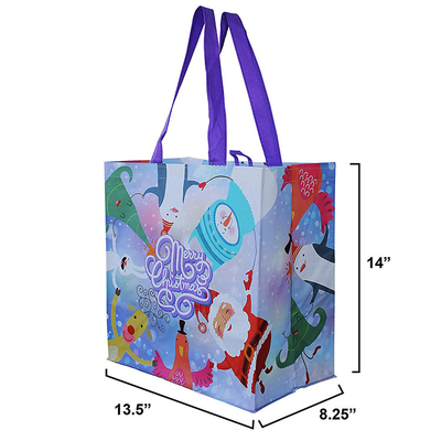 Kerstmis1000pcs 120gsm 50x3cm Polypropyleen Geweven Zak