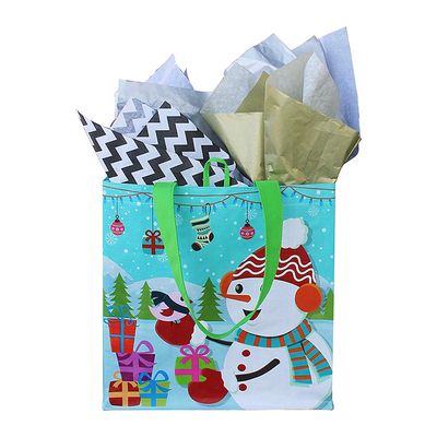 Kerstmis1000pcs 120gsm 50x3cm Polypropyleen Geweven Zak