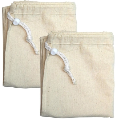 OEM het Grote Katoen Drawstring 3cm 5 oz-Wasserij belemmert Zak