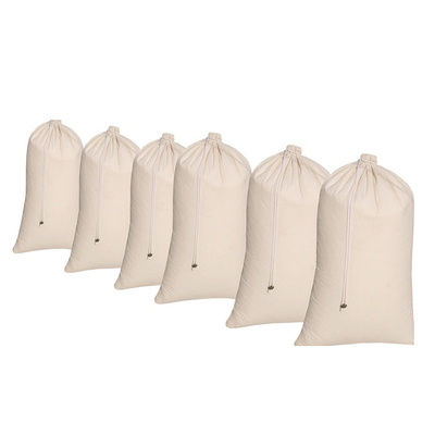 OEM het Grote Katoen Drawstring 3cm 5 oz-Wasserij belemmert Zak
