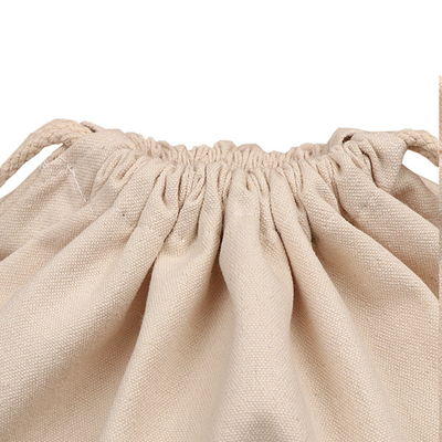 OEM het Grote Katoen Drawstring 3cm 5 oz-Wasserij belemmert Zak