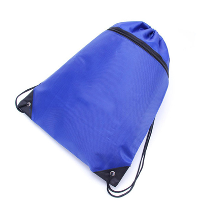 Groene 2 Kleur RPET 0.4cm 22x40cm Nylon Drawstring-Zakken