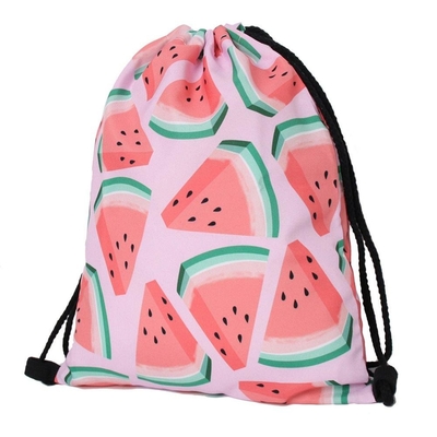 35X42cm 210D de Nylon Zak van Drawstring van Reis Kosmetische CMYK Vrouwen