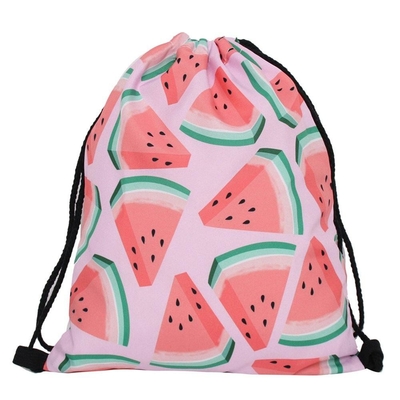 35X42cm 210D de Nylon Zak van Drawstring van Reis Kosmetische CMYK Vrouwen