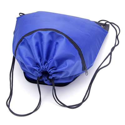Groene 2 Kleur RPET 0.4cm 22x40cm Nylon Drawstring-Zakken