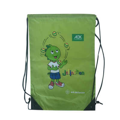 Polyester CMYK 34x45cm de Vriendschappelijke Drawstring Zakken van 210D Eco