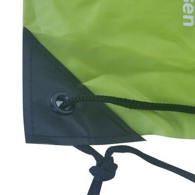 Polyester CMYK 34x45cm de Vriendschappelijke Drawstring Zakken van 210D Eco