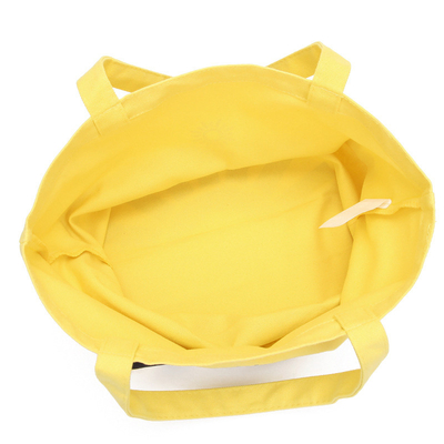 Geometrische Gele 8 oz 40x11x34.5cm Katoenen Kringloopzak