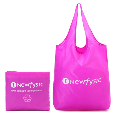 Grote Reclame 210D 12x10cm Nylon Vouwen op Tote Bag