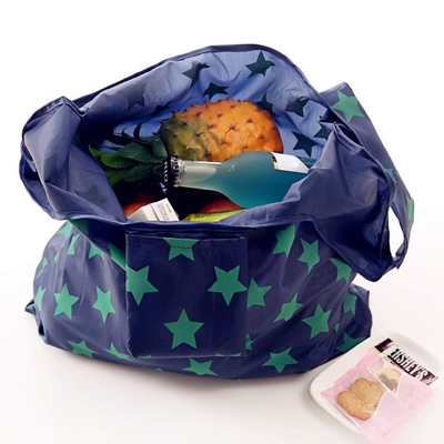 Picknick 40cmx50cm 30cm 190T Nylon die het Winkelen Zak vouwen