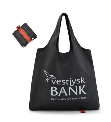 1 Kleurendrukpolyester 40cmx60cm die 190T Tote Bag vouwen