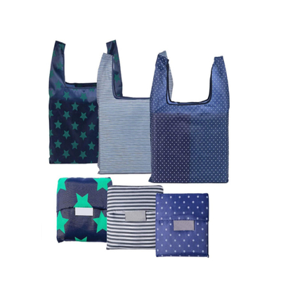 Picknick 40cmx50cm 30cm 190T Nylon die het Winkelen Zak vouwen