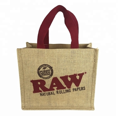 12cm Jute het Winkelen Zak