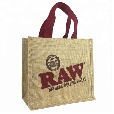 12cm Jute het Winkelen Zak