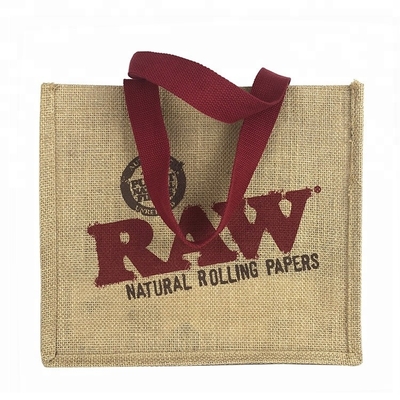 12cm Jute het Winkelen Zak