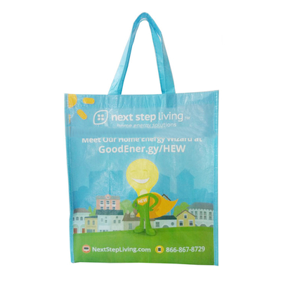 Waterdicht Adverterend niet Geweven 30x10x40cm 70gsm RPET Zak