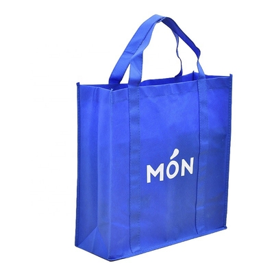 De supermarkt behandelt 30cm 40x40x10cm Vouwbare niet Geweven Zak