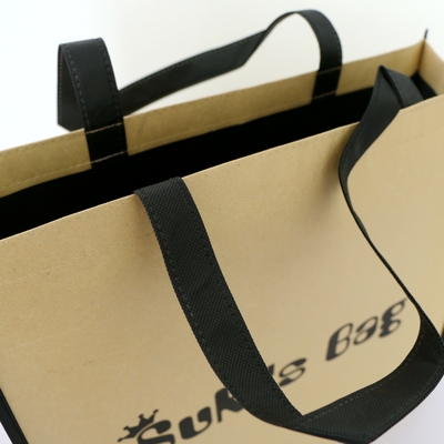 Het winkelen 80gsm 150g 42x38x12cm niet Geweven Document Zak