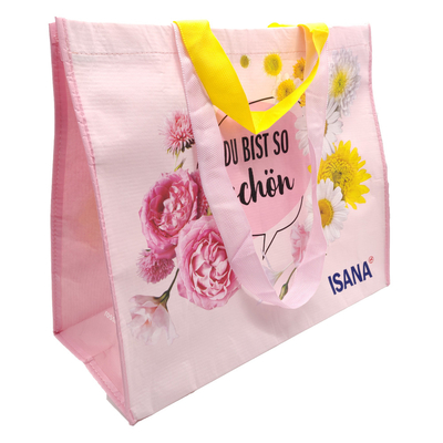 De Gelamineerde pp Geweven Zakken van RPET 60X3cm 30g CMYK BOPP