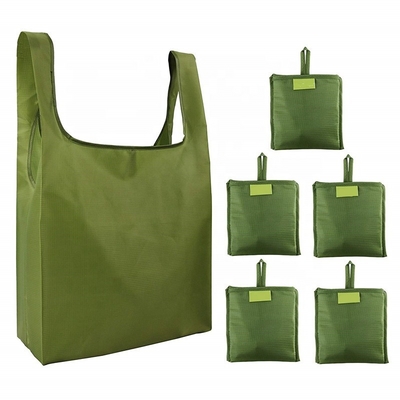 RPET 30cm 36x38cm PEVA Vouwbare Opnieuw te gebruiken Kruidenierswinkelzakken