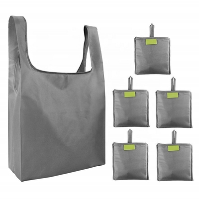 RPET 30cm 36x38cm PEVA Vouwbare Opnieuw te gebruiken Kruidenierswinkelzakken