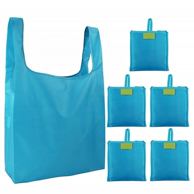 RPET 30cm 36x38cm PEVA Vouwbare Opnieuw te gebruiken Kruidenierswinkelzakken