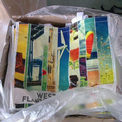90gsm douane niet Geweven Tote Bags