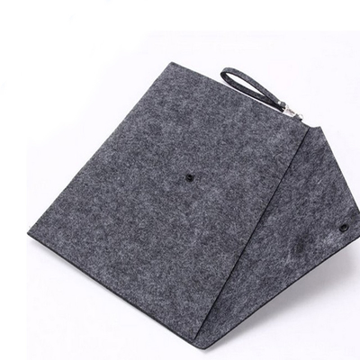 Grijze OEM die 33.5cmx24cm Koker Gevoeld Tote Bag inpakken