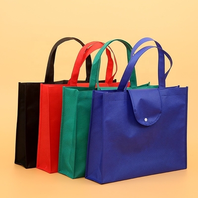 40x30x10cm BCSI 100gsm CMYK Gelamineerd Polypropyleen Tote Bags
