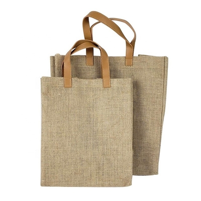 De Totalisator Pu van de giftreis behandelde 20cm de Zak van de Jutekruidenierswinkel