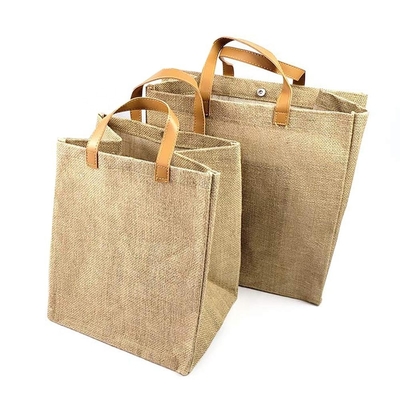 De Totalisator Pu van de giftreis behandelde 20cm de Zak van de Jutekruidenierswinkel