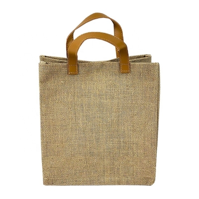 De Totalisator Pu van de giftreis behandelde 20cm de Zak van de Jutekruidenierswinkel