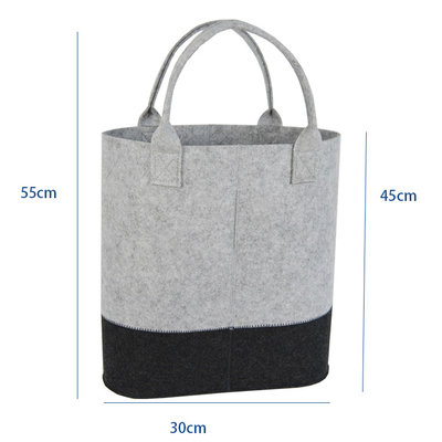Polyestervezel Opvouwbaar MQR501 Gevoeld Tote Bag
